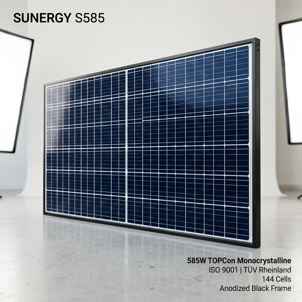 Monocrystalline TOPCon Solar Module